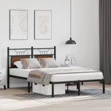 Bed Frame without Mattress Brown Oak 120x190 cm Small Double Engineered Wood 4106838