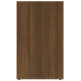 Shoe Cabinet Brown Oak 52.5x30x50 cm 820512