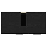 Sink Cabinet Black Oak 63x30x54 cm Engineered Wood 862022
