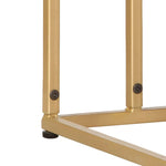 ZNTS Side Table 35x45x65 cm Solid Mango Wood 286400