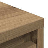 Shoe Cabinet Artisan Oak 29.5x34x76 cm Engineered Wood 861867