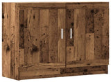 Book Cabinet Old Wood 82.5x30.5x80 cm Engineered Wood 856146