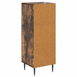 Drawer Cabinet Smoked Oak 33 x 34.5 x 89.5 cm Engineered Wood 894850