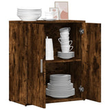 Sideboard Smoked Oak 60x31x70 cm Engineered Wood 840461