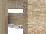Bathroom Sink Cabinet BREDA Sonoma Oak 82 x 41x 59 cm 897457