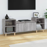 TV Cabinet Grey Sonoma 160x35x55 cm Engineered Wood 821194