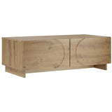 Coffee Table Artisan Oak 102 x 50.5 x 35 cm Engineered Wood 8011458