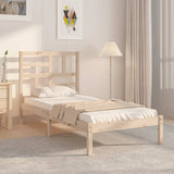 Bed Frame without Mattress Solid Wood 90x200 cm 3105935