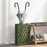 Umbrella Stand Olive green 28 x 12 x 41 cm Steel 868534