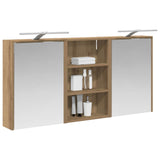 Bathroom Cabinet Set 3 pcs 126 x 16 x 62.5 cm Engineered wood 3403839
