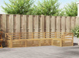 Outdoor Sofa Set 5 pcs White 245 x 126.5 x 73 cm 3391849