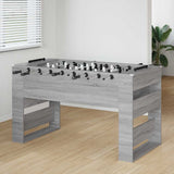 Foosball Table Grey Sonoma 146.5 x 74 x 85 cm Engineered Wood 3378204