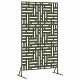 Privacy Screen Olive 100 x 50 x 180 cm Steel 868552