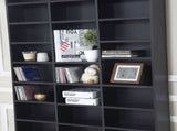 1116 CD/ 528 DVD Storage Unit, Media Storage Shelf, Wooden Display Unit with Adjustable Shelves, 102 T3398P378027