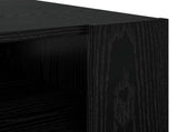 Coffee Table Black Oak 92 x 53 x 45 cm Engineered Wood 8000093
