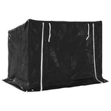 Firewood Rack with Rain Cover 150.5x100.5x110.5 cm Galvanised Steel 4104943