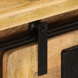 TV Cabinet 90x35x40 cm Solid Mango Wood 321570