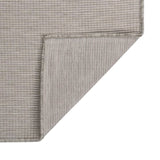 Outdoor Flatweave Rug 140x200 cm Light Grey 340782