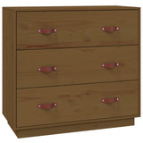 Sideboard Honey Brown 80x40x75 cm Solid Wood Pine 820110