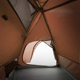Camping Tent Dome 3-Person Orange Waterproof 94333