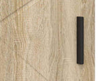 Bathroom Cabinet with Storage Sonoma Oak 60 x 35 x 80 cm 883306