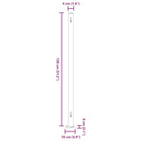 Patio Retractable Side Awning 220x300 cm Black 313423