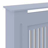 Radiator Cover 2 pcs Grey 205 x 20.5 x 81.5cm Engineered Wood 3403239