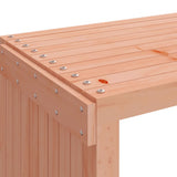 Garden Bench Natural Douglas Solid Douglas Wood Large 832528