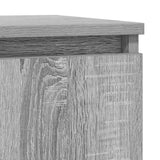 Sideboard with Drawer Grey Sonoma 71x35x84 cm Engineered Wood 861594