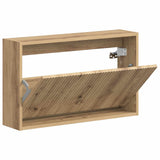 Wall-Mounted Shoe Cabinet ARNHEM 71 x 17 x 43 cm Artisan Oak 896634