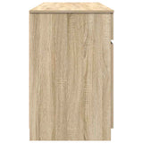 Desk with Drawer Sonoma oak 140 x 49 x 76 cm Engineered wood 3328509