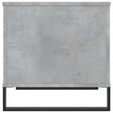 Coffee Table Concrete Grey 60x44.5x45 cm Engineered Wood 830960