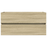 Sink Cabinet Sonoma Oak 90x38.5x45 cm Engineered Wood 849638