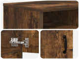 Electric Fireplace Smoked Oak 165 x 28.5 x 47 cm 8021187