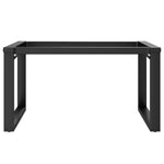 ZNTS Coffee Table Legs O-Frame 80x70x43 cm Steel 357875