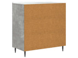 Sideboard Concrete Grey 66 x 34.5 x 92 cm Engineered Wood 894408