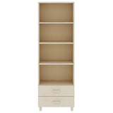 Highboard HAMAR Honey Brown 60x35x180 cm Solid Wood Pine 340488