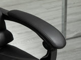 Executive Office Chair, PU Leather Home Office Chair with Swivel Wheels, Reclining Backrest, T3398P328187