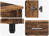 Bathroom Vanity Unit Old Wood 60 x 35 x 60 cm Engineered Wood 889413