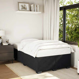 Bed Frame without Mattress Black Double Velvet 3284664