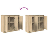 Sideboard Sonoma Oak 85x34x76 cm Engineered Wood 861627