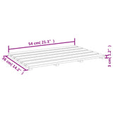 Bamboo Bath Mat 54x36 cm 373372