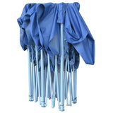 Marquee Blue Oxford fabric, Powder-coated steel 3x6 m Foldable 42506