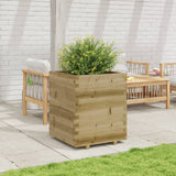 ZNTS Garden Planter 60x60x72.5 cm Impregnated Wood Pine 3282583