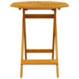 Folding Garden Table 70x75 cm Solid Wood Acacia 4004910