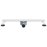 360&deg Shower Drain with Slim Model Silver 60 cm 42015986