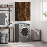Wall Mounted Cabinet Smoked Oak 69.5x34x90 cm Engineered Wood 834983
