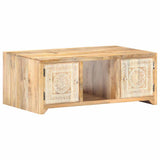 Coffee Table 90x50x35 cm Solid Mango Wood 321801