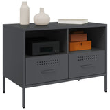 TV Cabinet Anthracite 68x39x50.5 cm Steel 843046