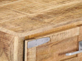Coffee Table 70x70x30 cm Solid Mango Wood 247693